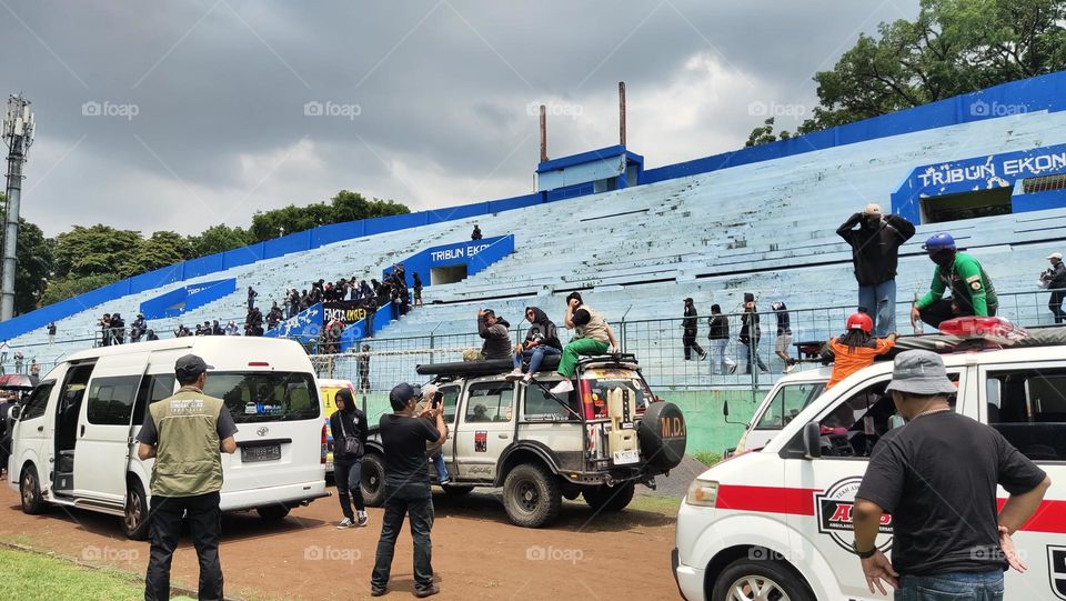 Arek Malang di lapangan Gajayana