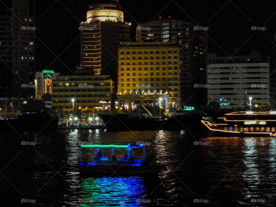Riverboat in Dubai