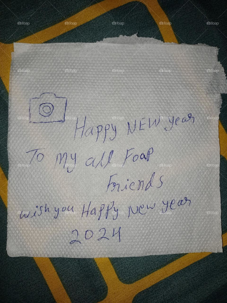 Happy new year to my all Foap friends wish you happy new year 2024