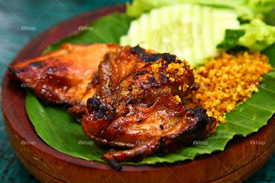 ayam bakar this is indonesian food