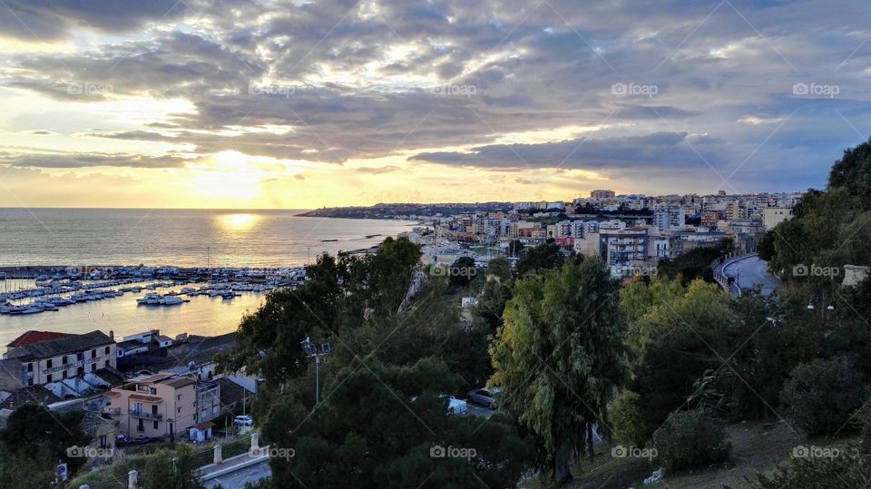 tramonto a Sciacca