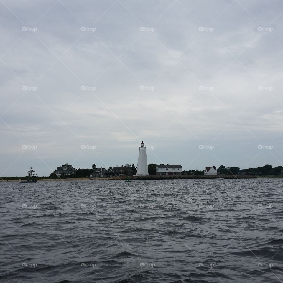 Lighthouse on the river