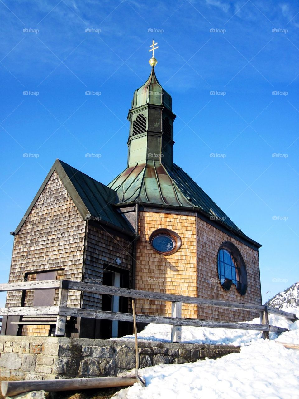 Alpine church