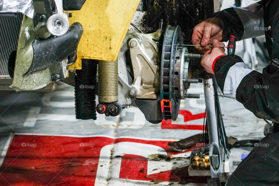 WRC Rally Sweden 2019, Toyota Gazoo Racing repair box