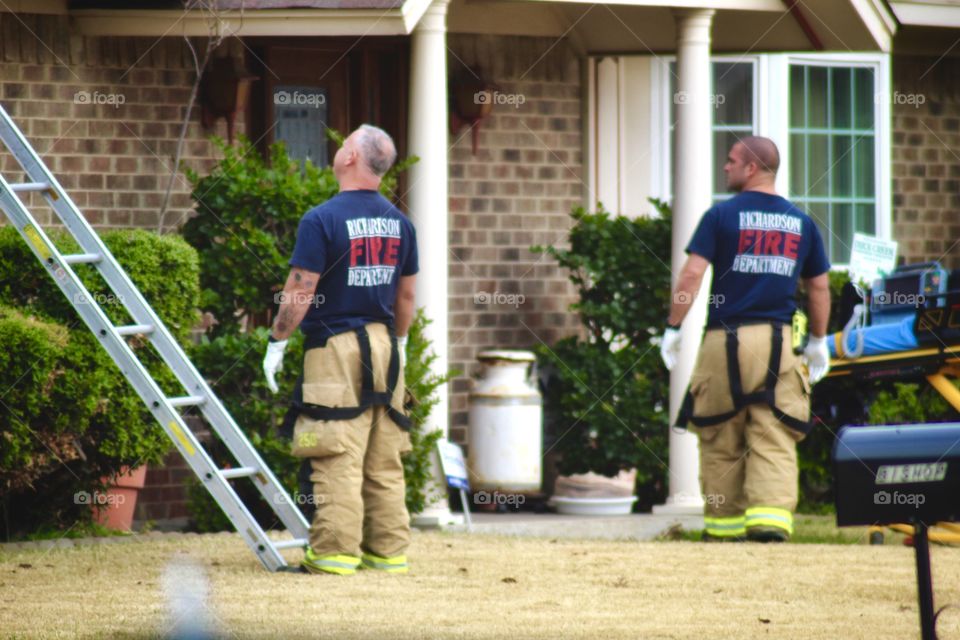 First responders fire and rescue!