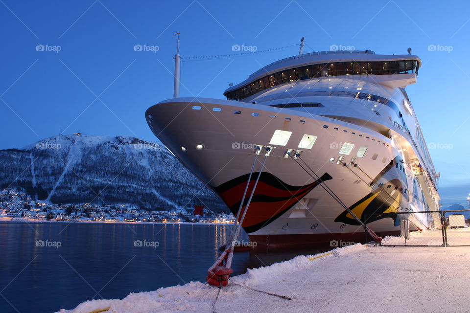 AIDA Aura in Tromsø 