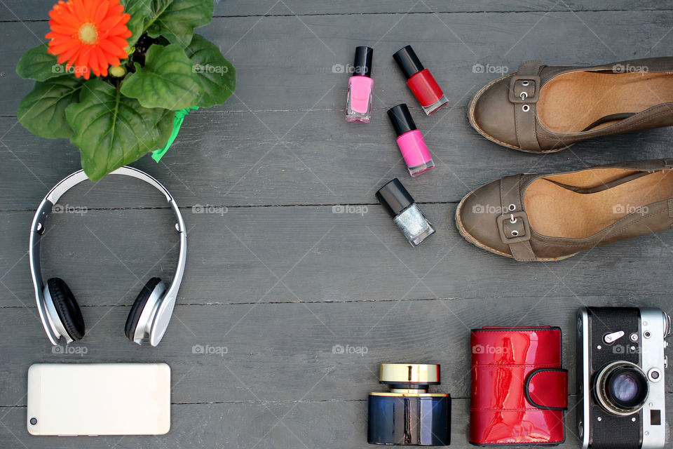 Fashion details, jeans, camera, flower, indoor flower, shoes, women's shoes, high heels shoes, phone, gadget, fashion, style, clothes, shoes, image, stylish image, notebook, pen, cosmetics, makeup, powder, Cream, nail polish, nail polish, bag, ladies bag, suitcase, retro, life style, still life, headphones, perfume, candy, candy on stick, candy in the form of heart, heart, teenager