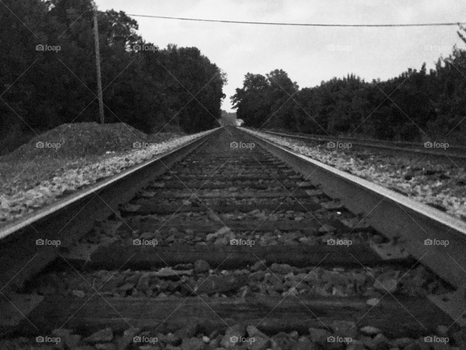 Abandoned railroad