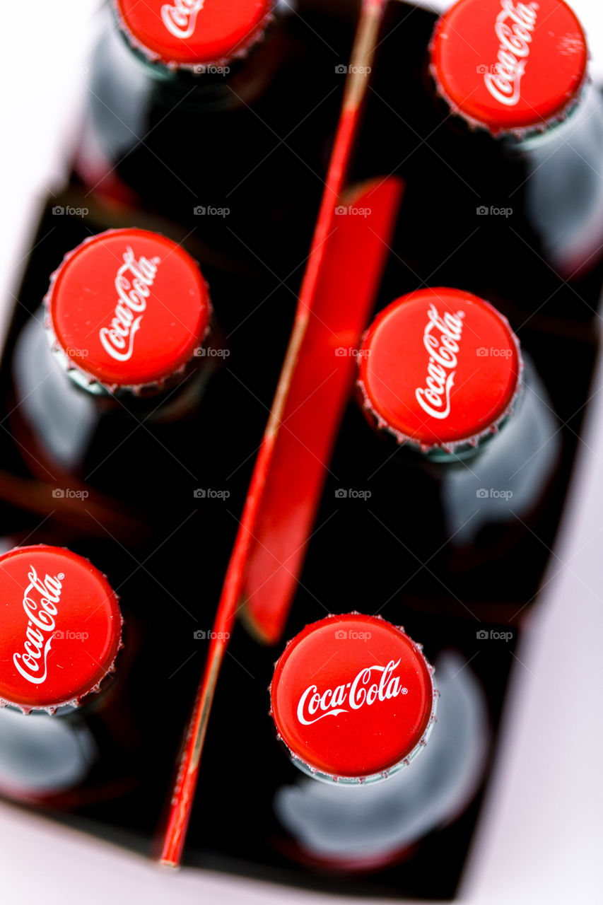 Coca-Cola bottles 