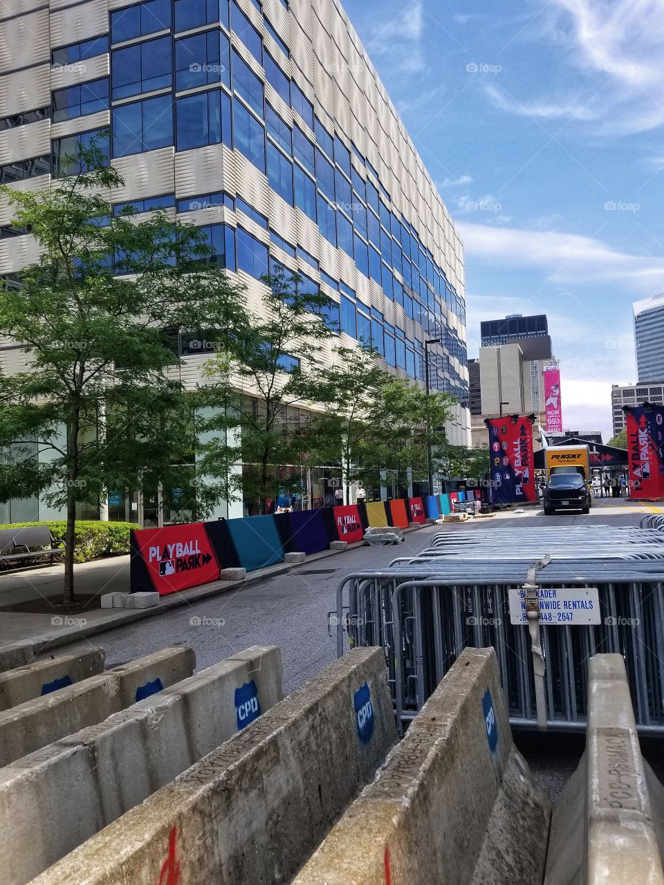 Architecture on the streets of Cleveland