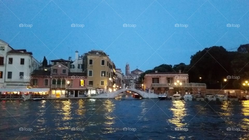 Dusk in Venice
