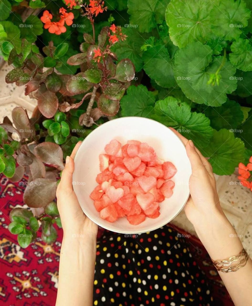 Watermelon plate 🍉