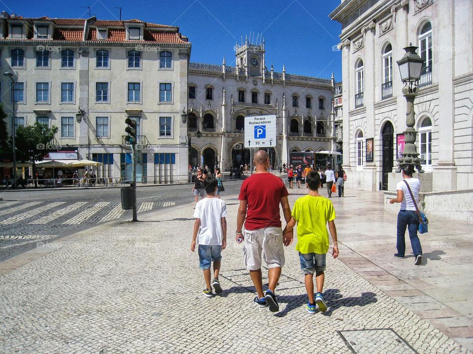 Strolling through Lisbon, Portugal