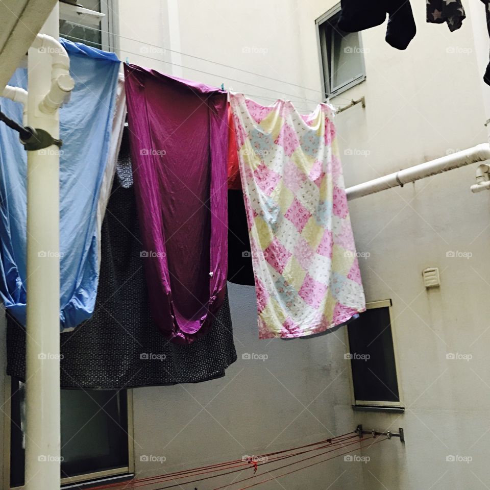 Laundry-drying