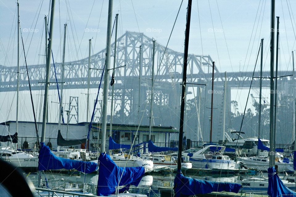 Boats and bridge 