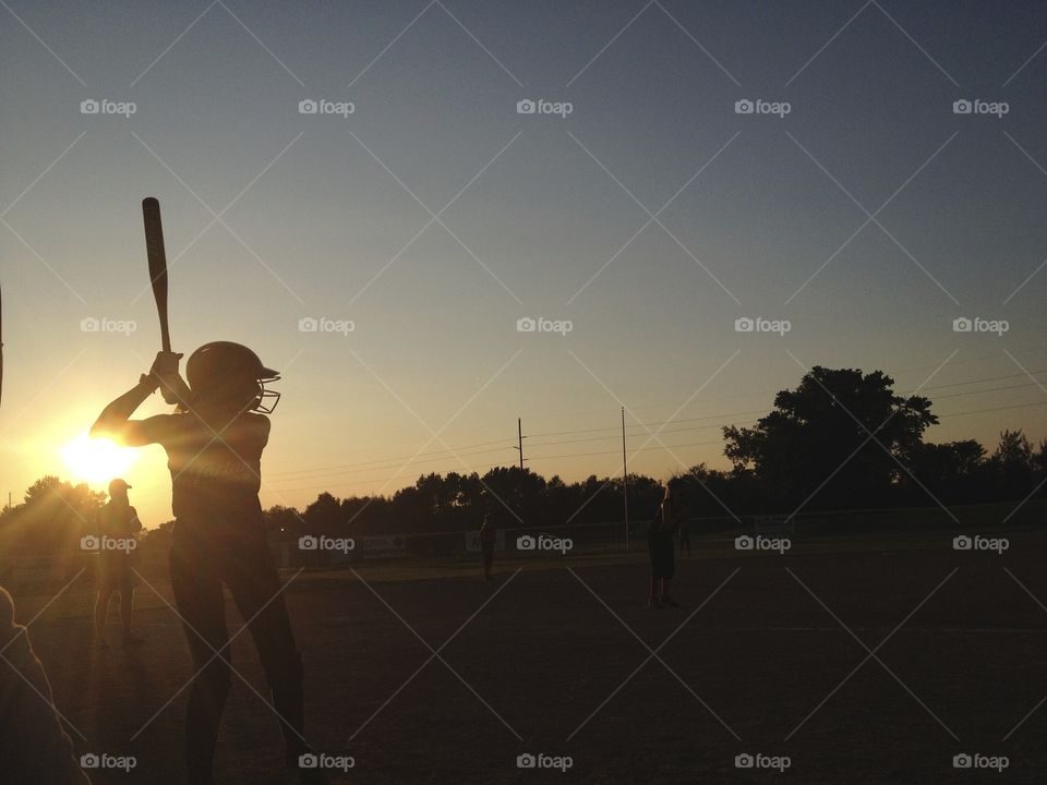 Softball. Spring softball 