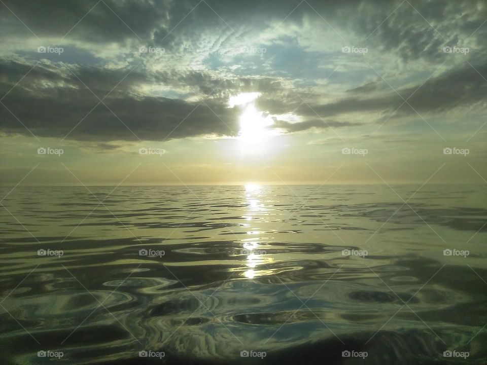 Clouds In Reflection