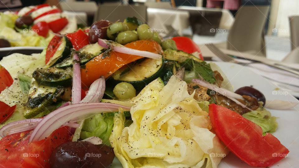 Vegetable salad