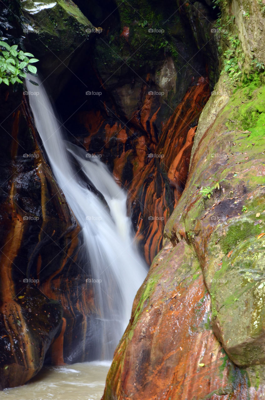 Waterfall in peru Tarapoto