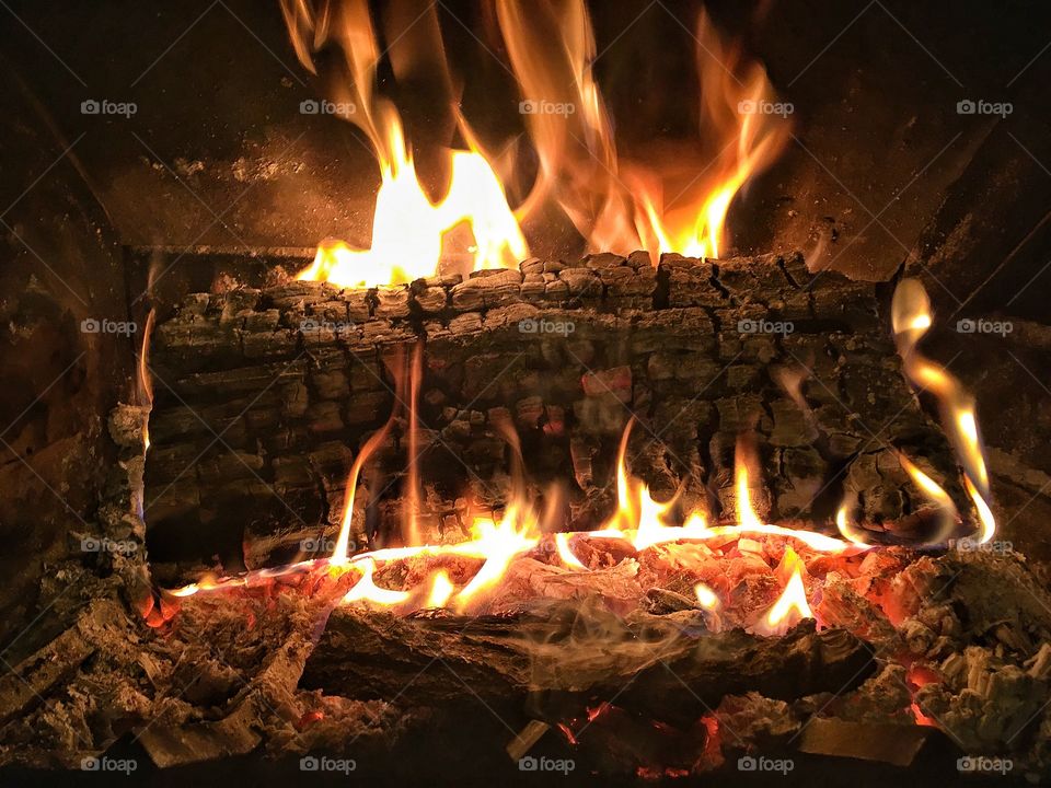 Nice warm fire
