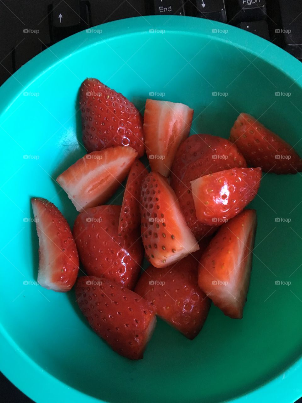 Strawberries, so good. 