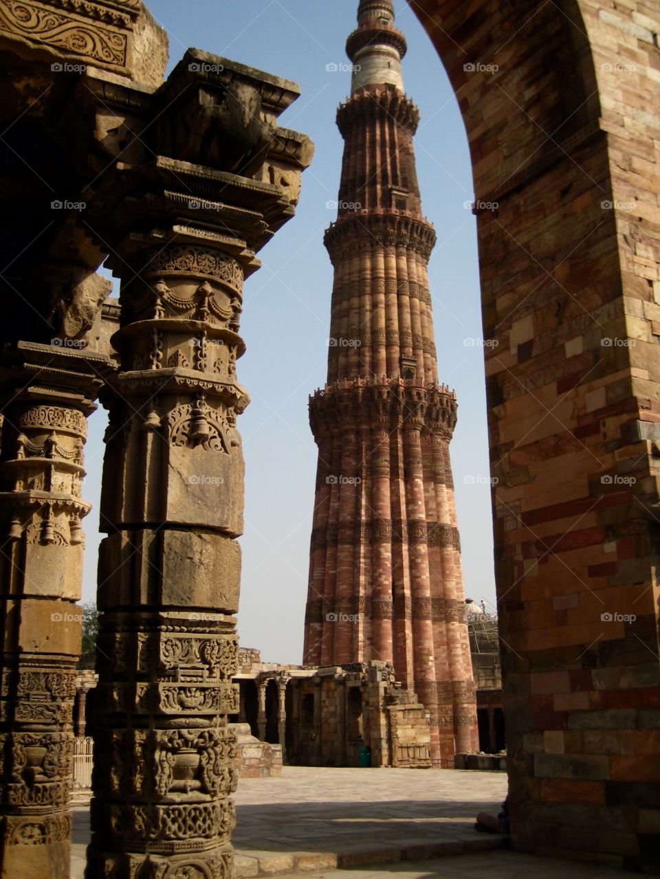 India. Qutb Minar Complex