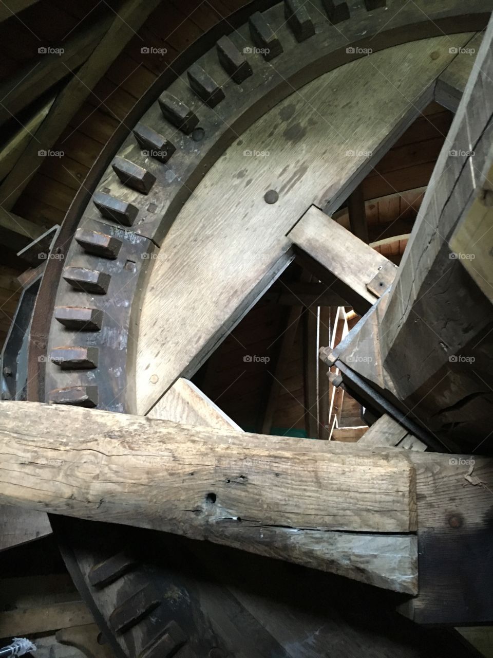 Inside Chesterton Windmill