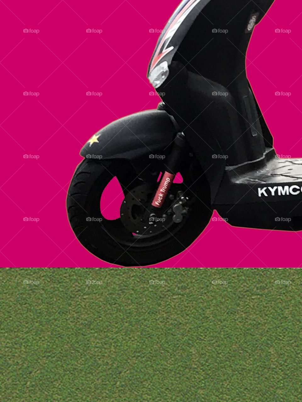 On grass 2nd version with double copy spaces edition