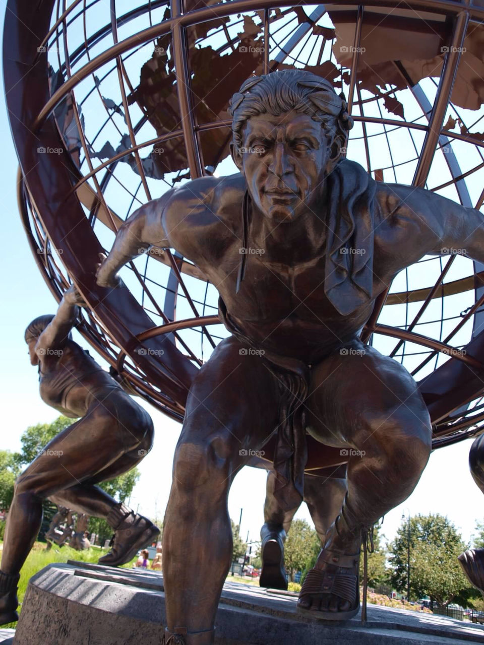 colorado statue olympians olympic training center by ezdrossi
