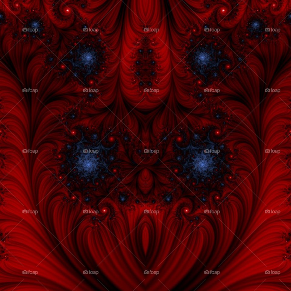 dark fractal pattern