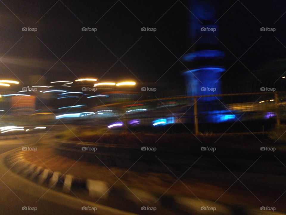 Blur, Light, City, Dusk, Evening