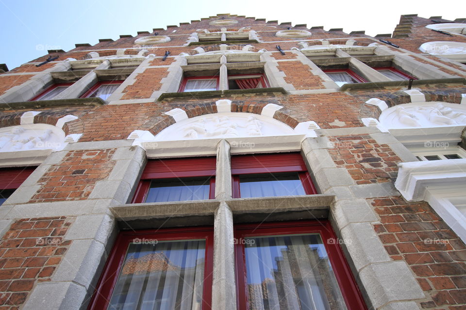 Beautiful buildings in Brügge