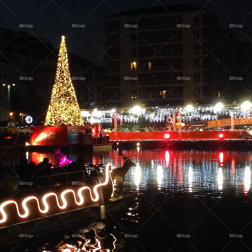Christmas time in Milan, Italy