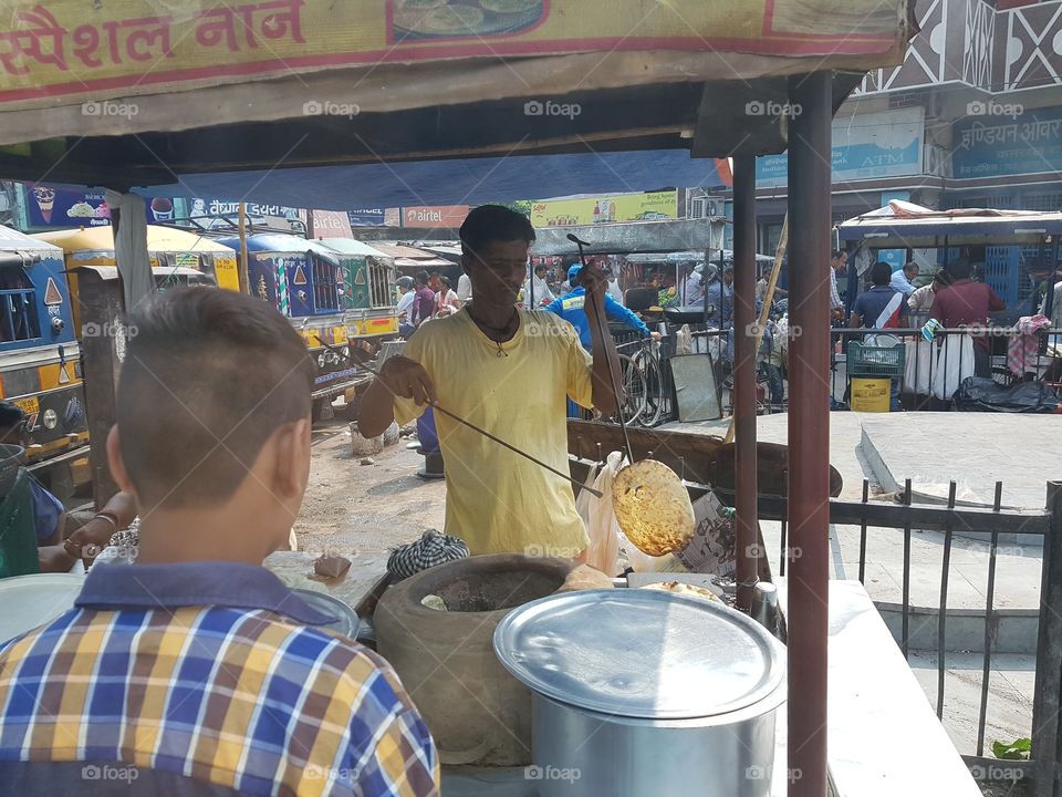 roadside food stalls