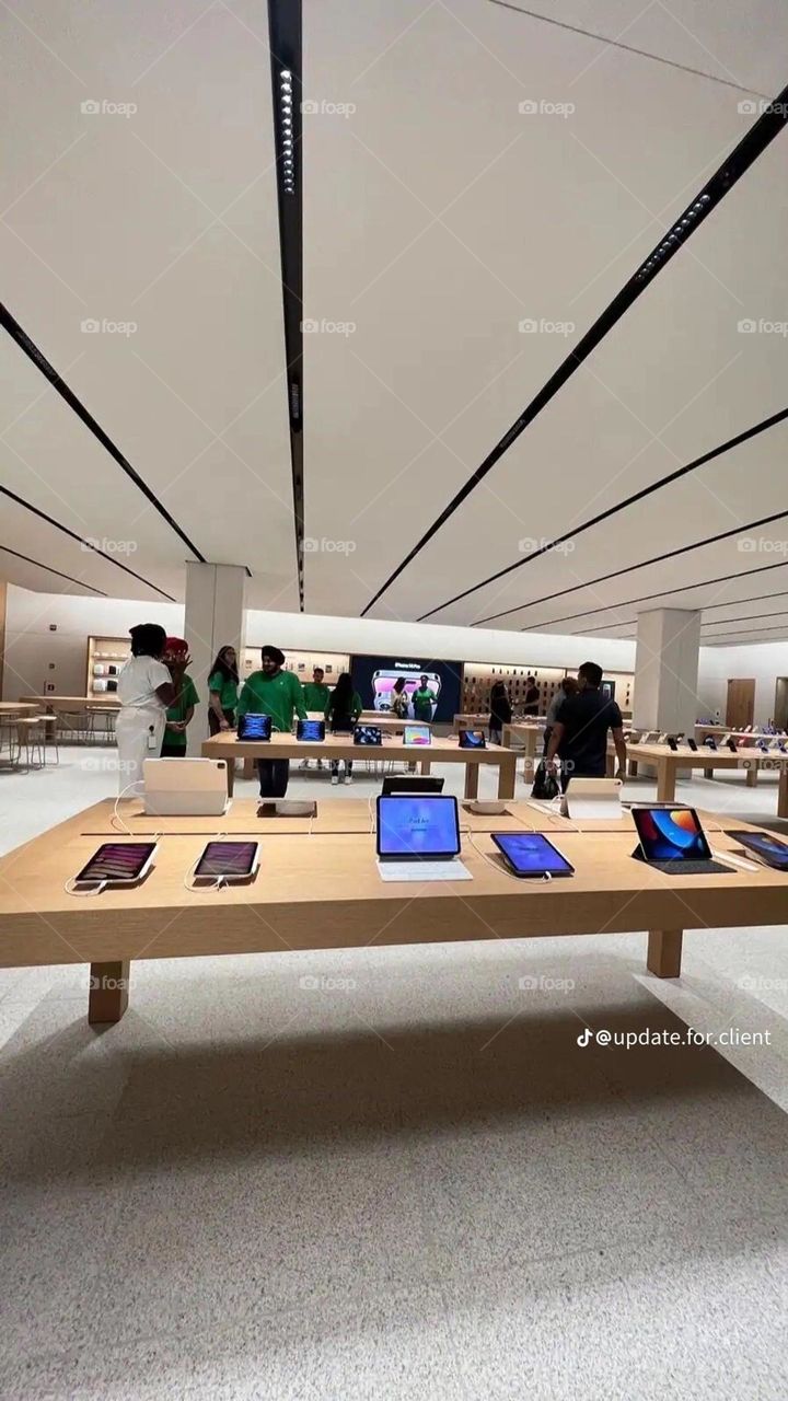 An IPhone store 