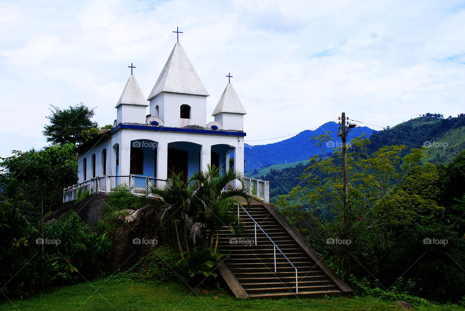 The Catholic Church At Paraty- Rio de Janeiro-Brazil 