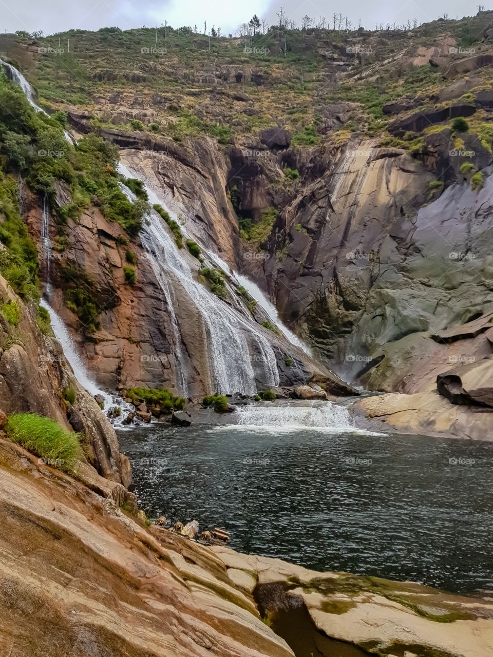 Ézaro waterfall, Galicia, Spain