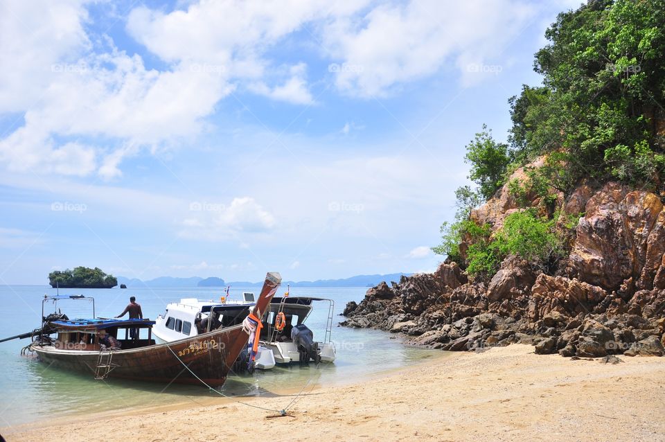 Water, No Person, Travel, Beach, Sand