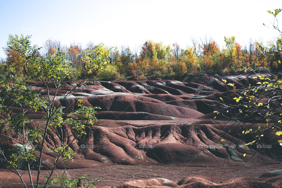 Unique land formation
