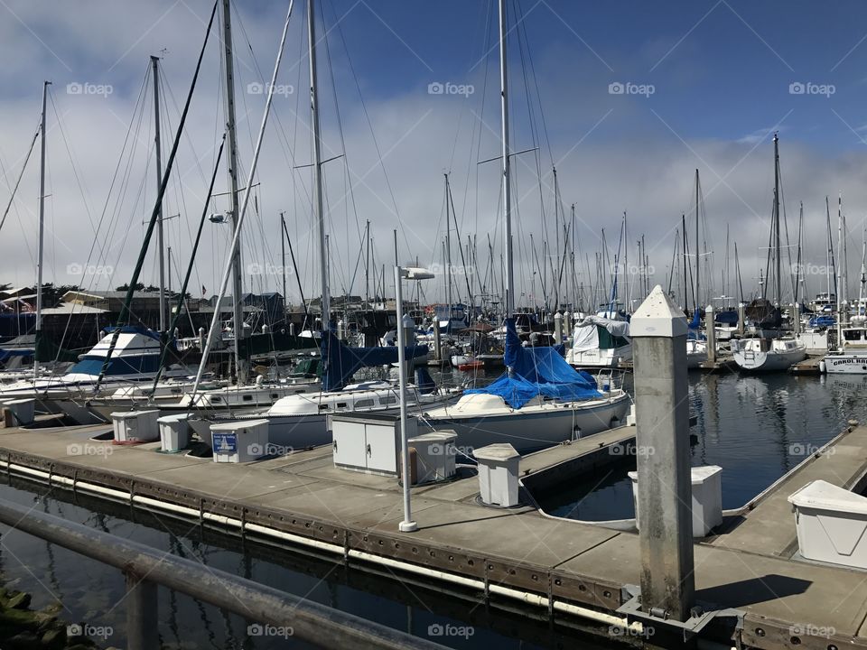 Yacht, Harbor, Marina, Sea, Sailboat