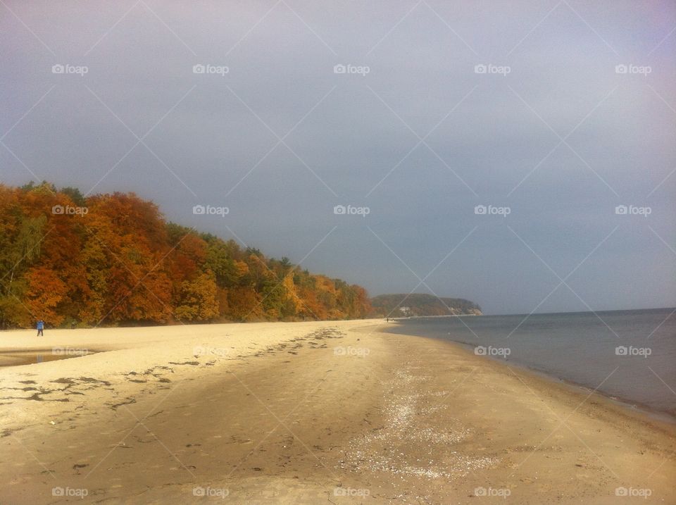 Water, Beach, No Person, Landscape, Sand