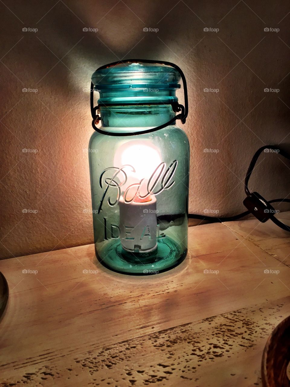 Light in Ball jar