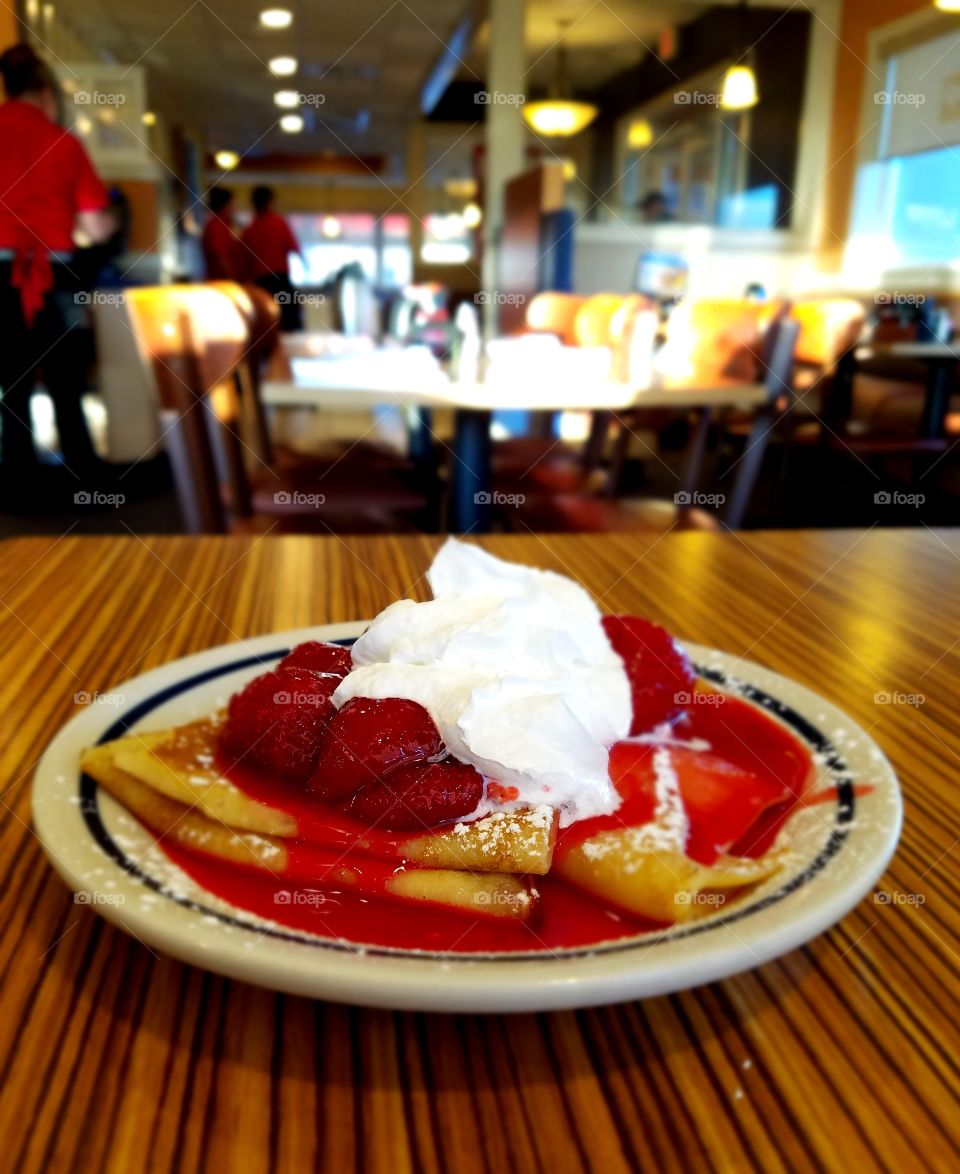 Strawberry Crepe