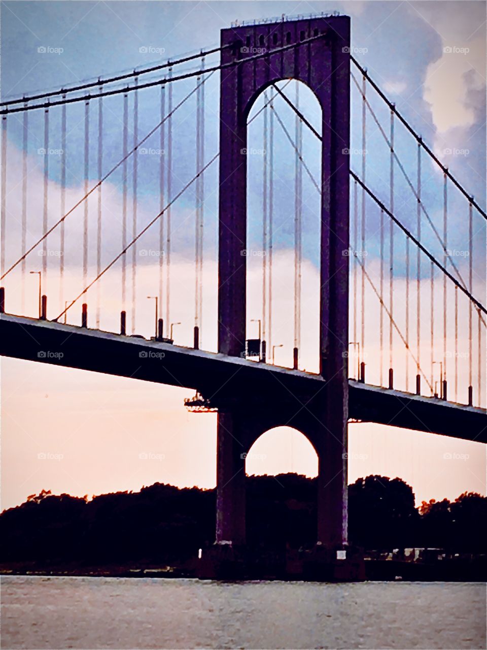 The Throgs Neck Bridge leads across the East River in the northernmost part of Queens, NY. We had to pass through here when we sailed our new boat home from New Rochelle to Newtown Creek in Long Island City, Queens, NY in August 2017.