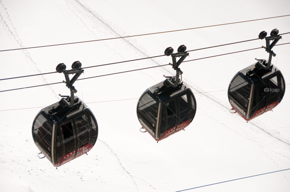winter tram cable car summit by bobmanley