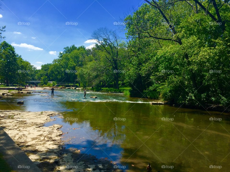 Down on the lazy river