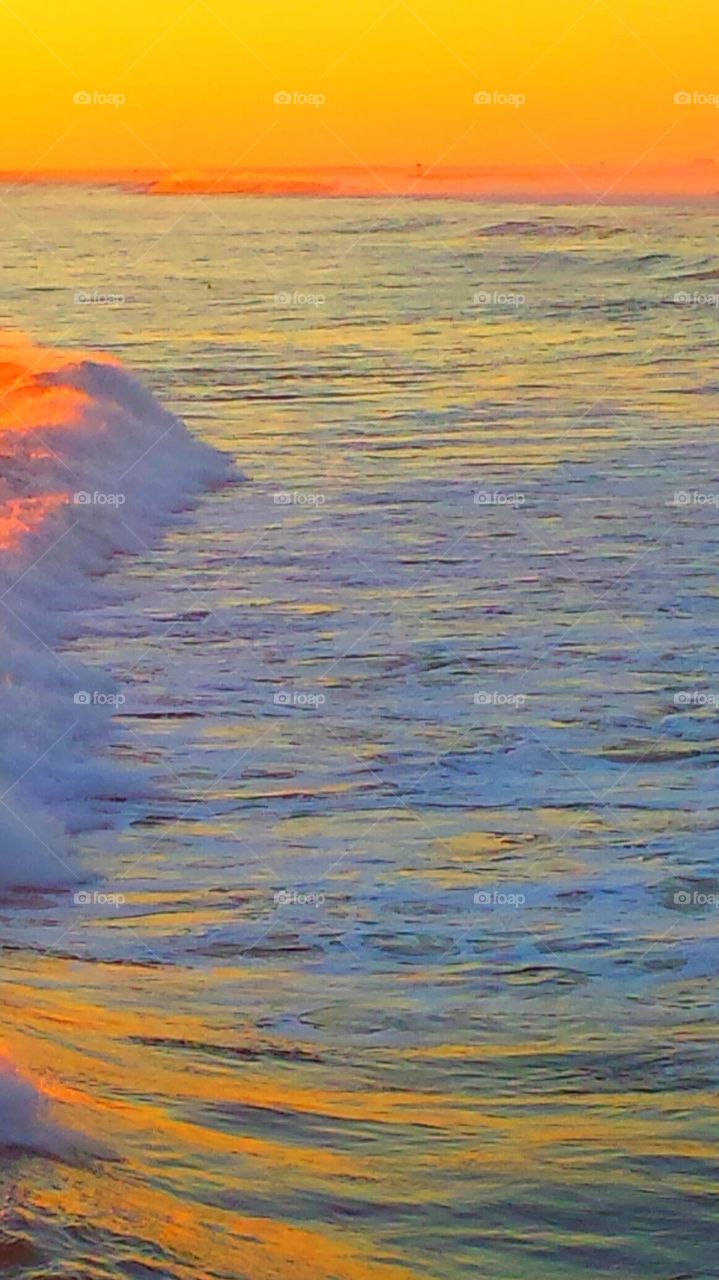 "Orange Red Sunset"