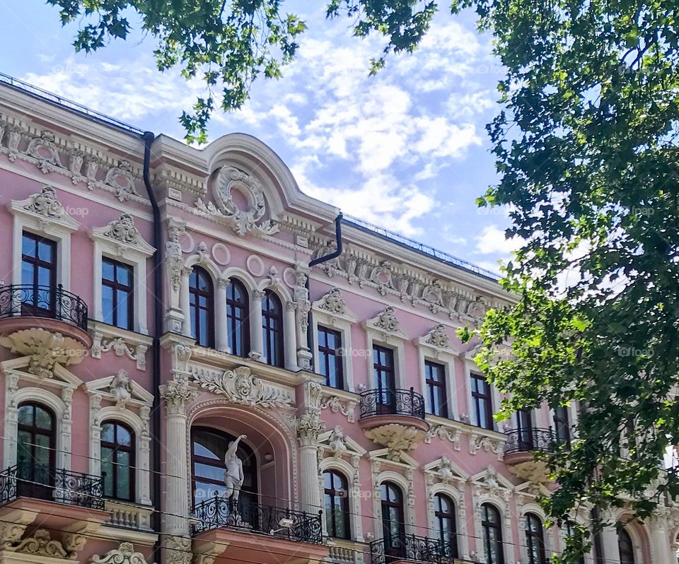 Historical building, Odessa, Ukraine 