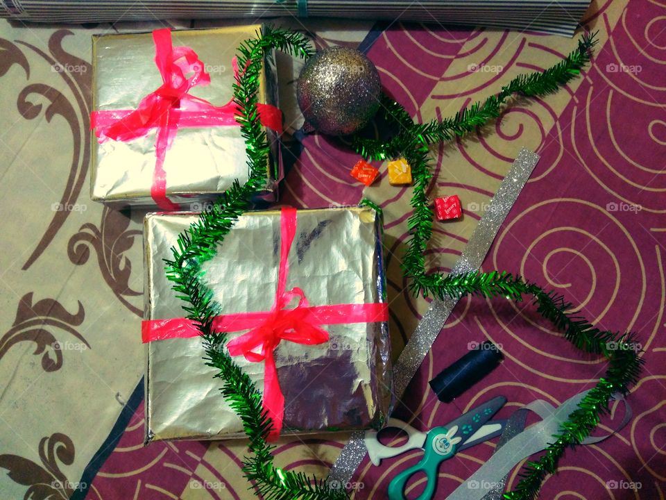 Packing Christmas Presents