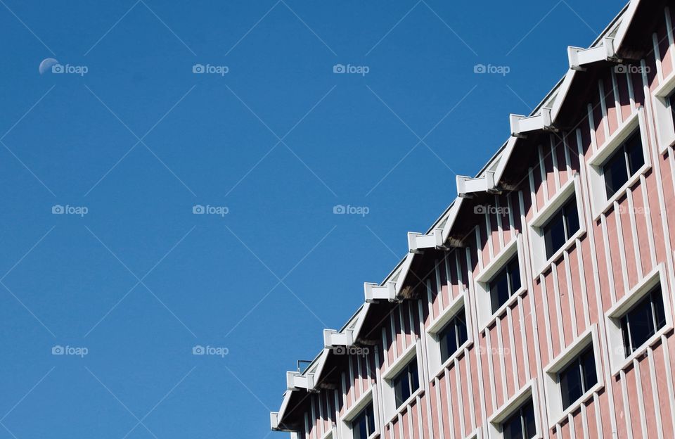 Traditional architecture of Costa Nova houses